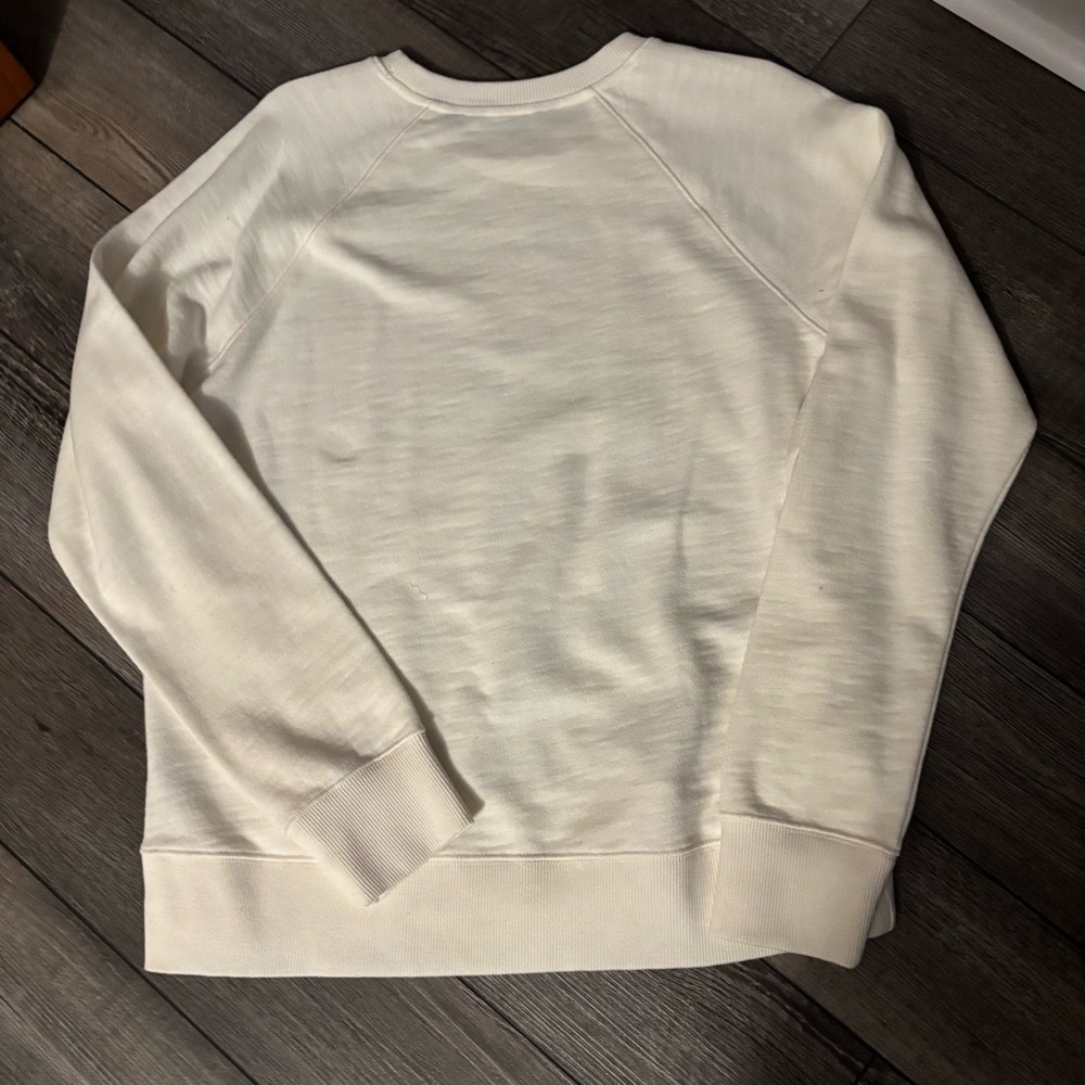 Vineyard Vines Women’s Graphic Crew Neck Pullover Cream/Pink Size: Medium - Picture 7 of 10